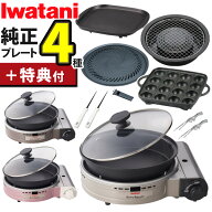 ★楽天1位★【純正プレート4種＆特典付き 】イワタニ カセットコンロ ビストロの達人プラス ＼レビューお…