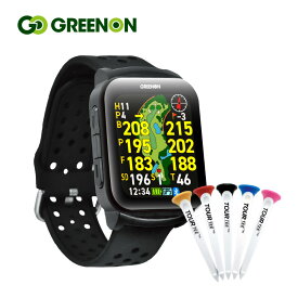 グリーンオン ザ・ゴルフウォッチ GS501 ティー付き GPS ゴルフナビ GPSナビ GreenOn THE GOLF WATCH GS-501（デジタルライフ）