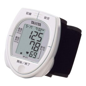 TANITA(タニタ) 【血圧計】BP-211-WH ホワイト 手首式血圧計 便利な時計機能付き（BP-210の後継機種）簡単操作のワンプッシュ測定（BP210/BP211/BP213)（デジタルライフ）