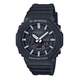 カシオ CASIO 腕時計 GA-2100-1AJF Gショック G-SHOCK メンズ 八角形 オクタゴン カーボンコアガード クオーツ 樹脂バンド アナデジ（国内正規品）