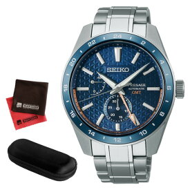 （時計ケース・クロス付）セイコー SEIKO 腕時計 SARF001 プレザージュ PRESAGE メンズ Sharp Edgedシリーズ コアショップ専用 自動巻き(手巻付) ステンレスバンド 多針アナログ（国内正規品）（デジタルライフ）