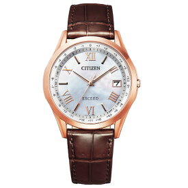 シチズン CITIZEN 腕時計 CB1112-07W エクシード EXCEED メンズ エコドライブ ダイレクトフライト ペアモデル ワニ革 電波ソーラー アナログ（国内正規品）（デジタルライフ）