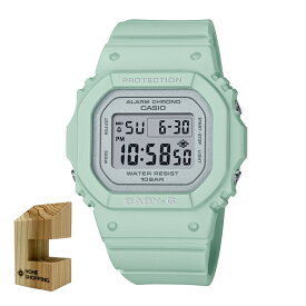 （木製時計スタンド付）カシオ CASIO 腕時計 BGD-565SC-3JF ベビーG BABY-G レディース Spring Colors クオーツ 樹脂バンド デジタル メーカー保証1年（国内正規品）（デジタルライフ）