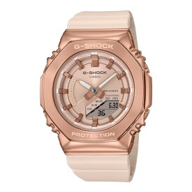カシオ CASIO 腕時計 GM-S2100PG-4AJF Gショック G-SHOCK メンズ レディース ミッドサイズ ピンクゴールド クオーツ 樹脂バンド アナデジ メーカー保証1年（国内正規品）（デジタルライフ）