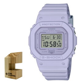 （木製時計スタンド付）カシオ CASIO 腕時計 GMD-S5600BA-6JF Gショック G-SHOCK レディース メンズ ユニセックス OneToneBasic パープル クオーツ 樹脂バンド デジタル メーカー保証1年（国内正規品）（デジタルライフ）