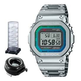 （丸型時計ケース・コレクションケース付）カシオ CASIO 腕時計 GMW-B5000PC-1JF Gショック G-SHOCK メンズ POLYCHROMATIC ACCENTS 電波ソーラー ステンレス Bluetooth搭載 メーカー保証1年（国内正規品）（デジタルライフ）