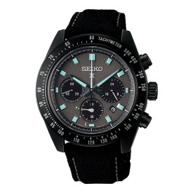 セイコー SEIKO 腕時計 SBDL105 プロスペックス PROSPEX メンズ The Black Series スピードタイマー オールブラック ソーラー ナイロンバンド アナログ メーカー保証1年（国内正規品）（デジタルライフ）