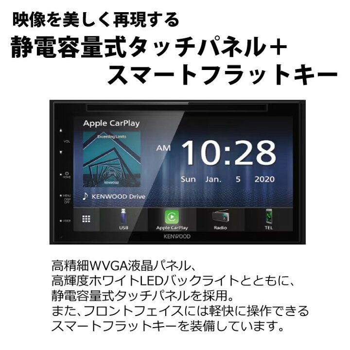 楽天市場】ケンウッド DDX5020SR (DDX-5020SR) ディスプレーオーディオ 