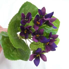楽天市場 スミレ 花束 造花 造花 人工観葉植物 花 観葉植物 花 ガーデン Diyの通販