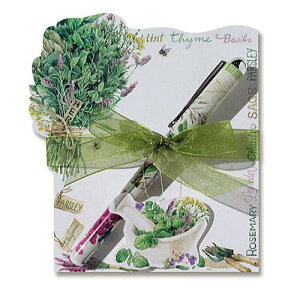 Lissom Design�@���]���f�U�C�� �_�C�J�b�g�������y���@�n�[�u�K�[�f��Diecut Notepad