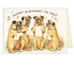 1673 Cavallini&Co o[Xf[J[h Happy Birthday Dog4 J@[jR[ a J[h