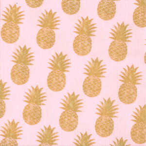 �y�[�p�[�i�v�L��[���[����OK]10������@�p�C�i�b�v���Y ���[�Y Pineapples on rose�@PPD[Paper Products Design]�h�C�c���f�R�p�[�W���E�p�C���E�C�E��