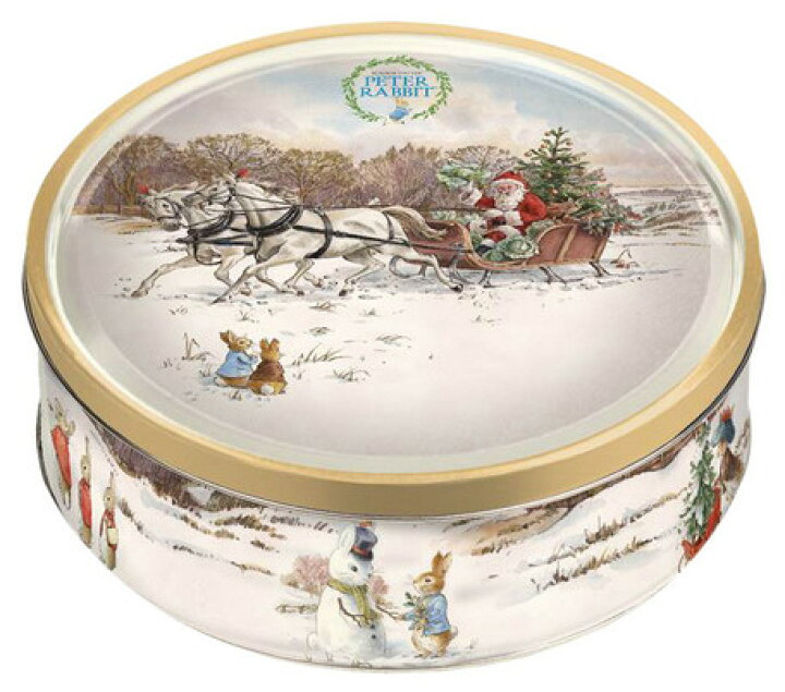 楽天市場 缶入り菓子 ピーターラビット サンタソリ クリスマスラウンドティン アソートクッキー 400gクッキー クリスマスプレゼント kaderia 楽天市場 缶入り菓子 ピーターラビット サンタソリ クリスマスラウンドティン アソートクッキー 400gクッキー クリスマスプレゼント kaderia