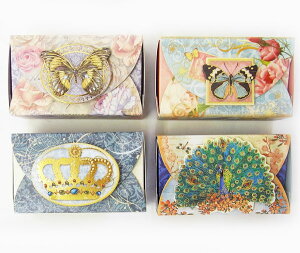 Punch Studio ミニギフトBOX ソープBOX ミニボックス★バタフライダンス・フローラバード・クラウン・ピーコック★