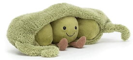ジェリーキャット Pea in a Pod 豆 マメ JELLY CAT Amuseable 野菜シリーズ 枝豆 さやえんどう キヌサヤ きぬさや