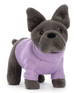 WF[Lbg@Z[^[t`uhbO p[v Sweater French Bulldog Purple JELLY CAT }t[ Z[^[̌ hbO