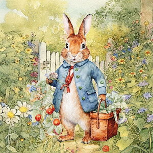 �y�[�p�[�i�v�L�� Mister Rabbit�@�A���r�G���e �����`�T�C�Y �s�[�^�[���r�b�g �o�j�[ �E�T�M ������