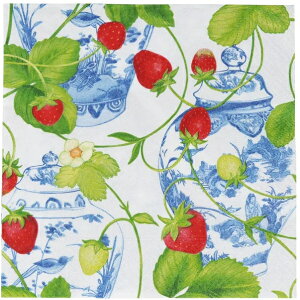 I y[p[ivL Strawberries And Cream Caspari JXp `TCY Xgx[ C`S     VmY[