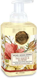 Michel Design Works シアバター泡ソープ Fall Leaves＆Flowers 香り：秋のブーケ ハンドソープ・キッチンソープ・液体石鹸　ミッシェルデザインワークス