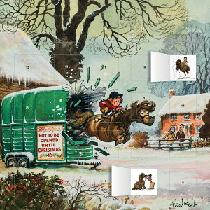 �A�h�x���g�J�����_�[�@�V�[���t���@ Norman Thelwell - Pony Cavalcade�@flame tree publishing