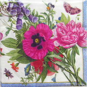 5 y[p[ivL Blossoms And Brocches@Caspari JXp t[  All n