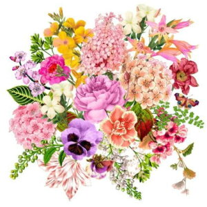 y[p[ivL t[u[P Flower Bouquet `TCY ppd Paper Design Product n 