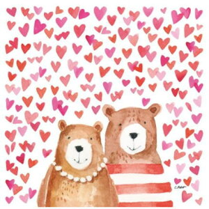 10 y[p[ivL N}Jbvƃn[g Love Bears `TCY ppd Design Product n xA[ N} F