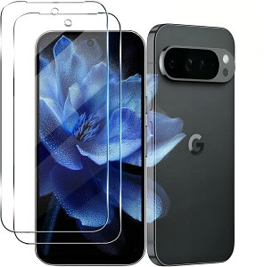 �y2���Z�b�g�z �Ή� Google Pixel 10 pro xl �K���X�t�B���� (2��) �y���{���f�ވ��Ɏq���z Google Pixel 10pro xl �t�B���� �����K���X �t�� �ی�t�B���� �d�x9H �ϏՌ� ��U�h�~ �w��h�~ �S�ʕی� �ɔ� 