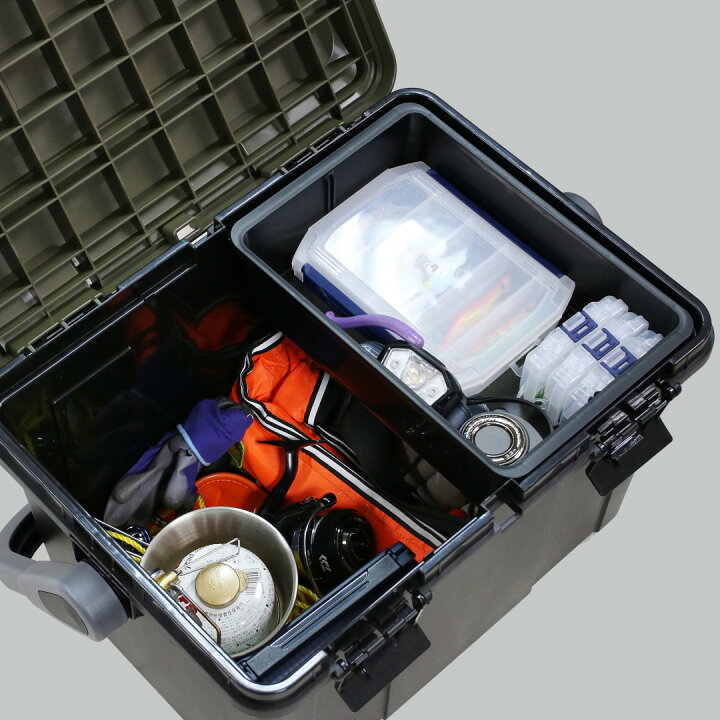 楽天市場 限定カラー あす楽 Ringstar ドカット 中皿2個入 カーキ D 5000ka 送料無料 キャンプ アウトドア レジャー フィッシング 釣り具 収納ケース 工具箱 蓋つき リングスター 日本製 角の道具屋