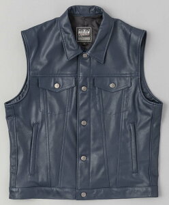 KADOYA DT LEATHER VEST / lCr[ Jh yVsX