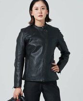 楽天市場】パンチングレザー ジャケット レディースの通販