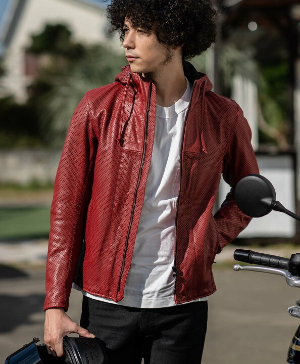 楽天市場】KADOYA RIDERS PARKA-PL / レッド カドヤ公式 楽天市場店 