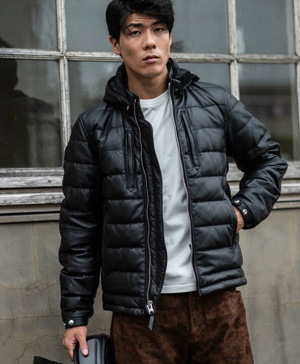 楽天市場】KADOYA DH LEATHER DOWN / ブラック カドヤ公式 楽天市場店 
