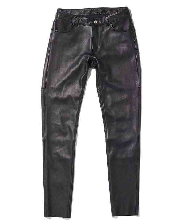 楽天市場】KADOYA LEATHER SLIM PANTS / ブラック (レディース) カドヤ 