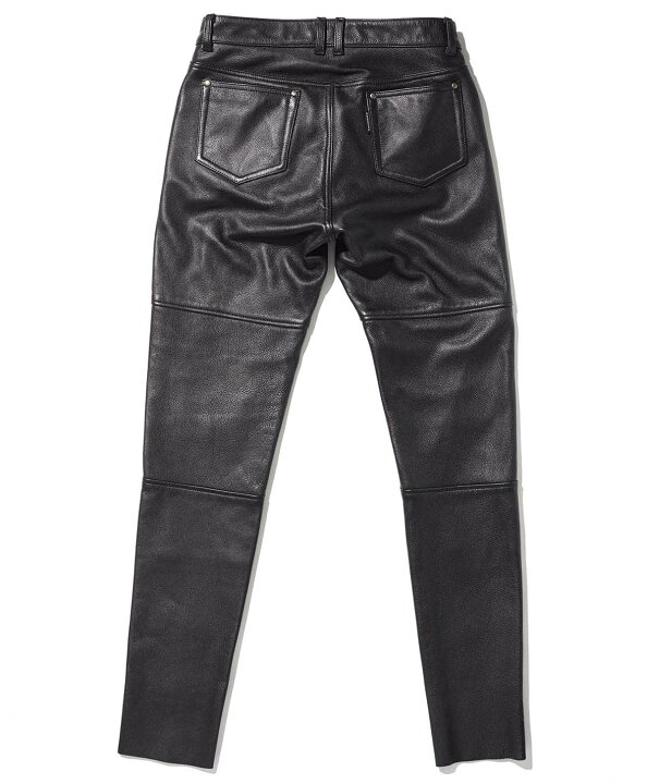 楽天市場】KADOYA LEATHER SLIM PANTS / ブラック (レディース) カドヤ 