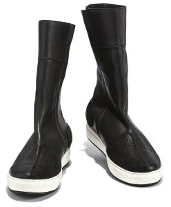 KADOYA LEATHER HIGH SNEAKER / ubN/zCg (fB[X) Jh yVsX