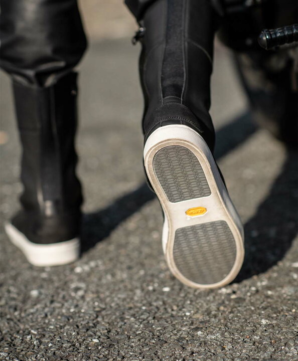 楽天市場】KADOYA LEATHER HIGH SNEAKER M2 / ブラック/ホワイト 