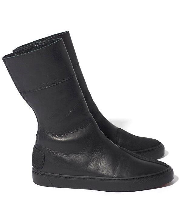 楽天市場】KADOYA LEATHER HIGH SNEAKER M2 / ブラック/ブラック  