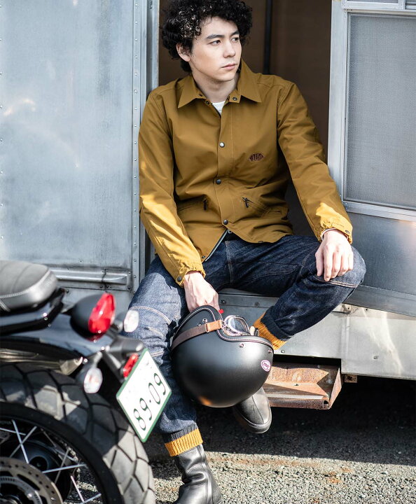楽天市場】KADOYA RIDERS COACH JACKET / ブラウン カドヤ公式 楽天 