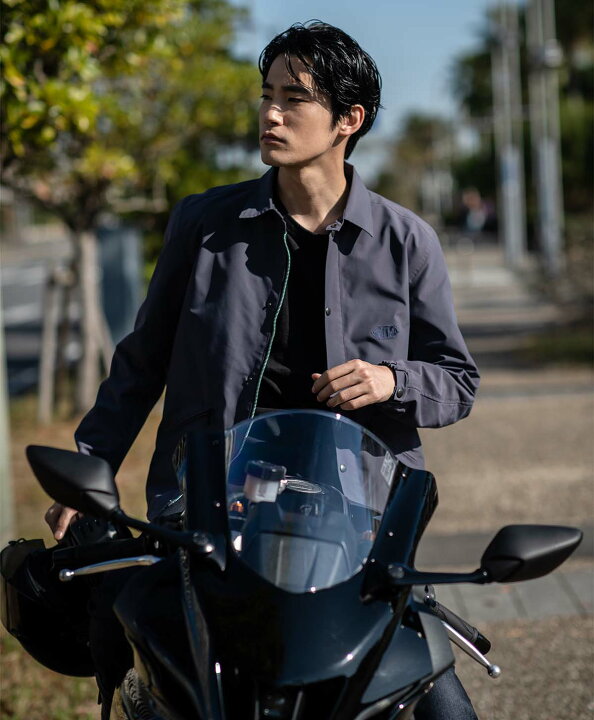 楽天市場】KADOYA RIDERS COACH JACKET / ブルーグレー カドヤ公式 