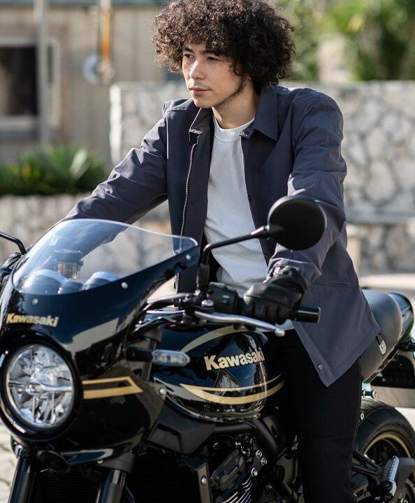 楽天市場】KADOYA RIDERS COACH JACKET / ブルーグレー カドヤ公式  
