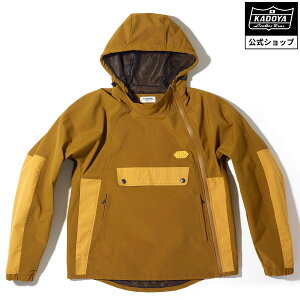 KADOYA ROUND ZIP ANORAK / ブラウン カドヤ公式 楽天市場店