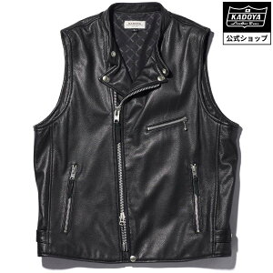 KADOYA LEATHER RIDERS VEST / ubN Jh yVsX