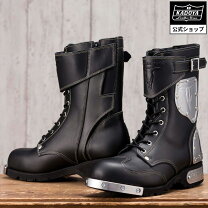 楽天市場】カドヤ hammer boots short ブラック／シルバーの通販