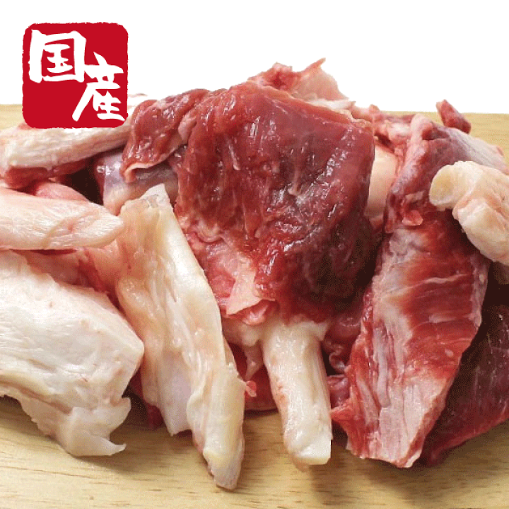 楽天市場 国産牛スジ1kg 500g 2 牛すじ スジ肉 かどや牧場 かどや牧場