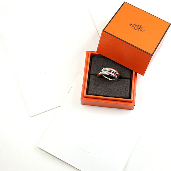 楽天市場】エルメス HERMES ヴェルティージュ リング Vertige ring #52  