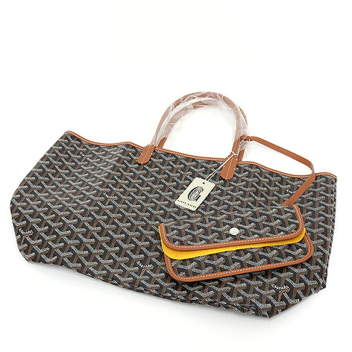 楽天市場】GOYARD サン・ルイ PM トートバッグ ブラック&ナチュラル 