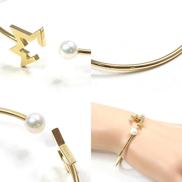 タサキ TASAKI コメット プラス アコヤ真珠 6.4mm ブレスレット 16.5cm  