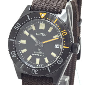 SEIKO セイコー メンズ腕時計 プロスペックス 1965 メカニカルダイバーズ SBDC153 ブラック（黒）文字盤 自動巻き【新品同様】