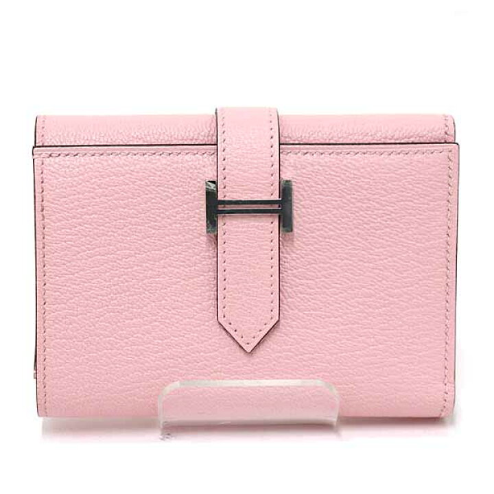 楽天市場】エルメス HERMES ベアンコンビネ 三つ折り財布 シェーブル K 